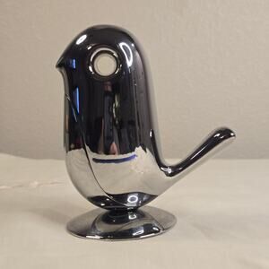 Alessi Chip Magnetic Paper Clip Holder in Chrome Plated Zamak